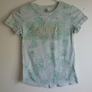 T-shirt fleuri
